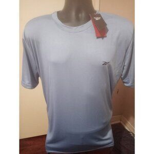 New Reebok XL Athletic Training Short Sleeve Tech Tee Crew Neck Men's T-Shirt